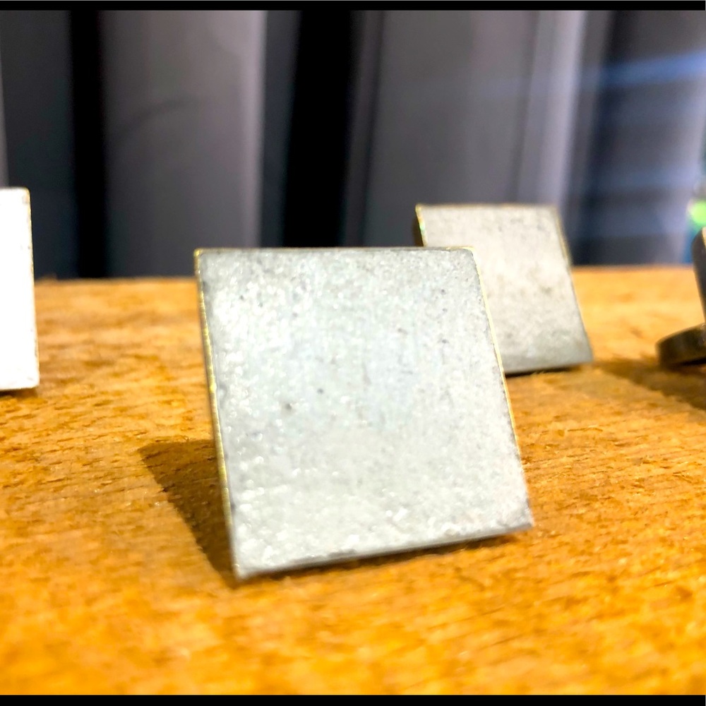Unisex Handcrafted Adjustable Concrete Ring